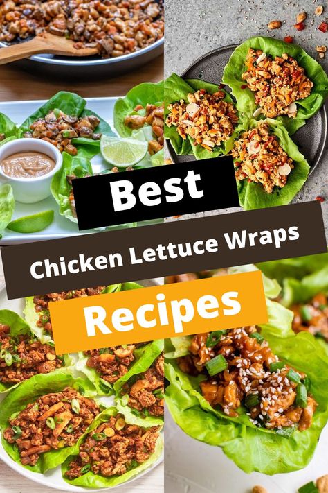 TOP 10 CHICKEN LETTUCE WRAP RECIPES FOR FLAVOR Lettuce Boat Recipes, Lettuce Wraps Recipes, Lettuce Wraps Chicken, Chicken Florentine Recipe, Thai Chicken Lettuce Wraps, Chicken Noodle Casserole Recipe, Chicken Lettuce Cups, Asian Chicken Lettuce Wraps, Chicken Lettuce Wraps Recipe