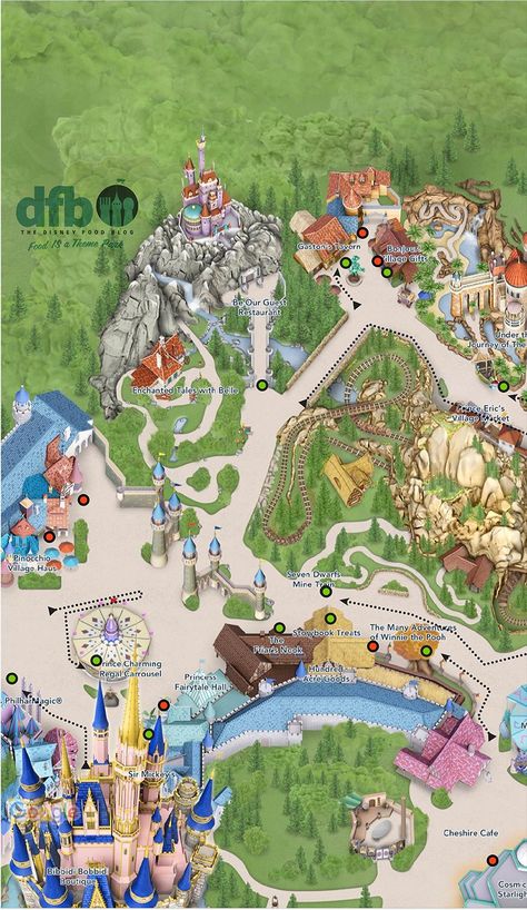 The Magic Kingdom Map That Disney WON’T Print Disney World Maps, Hollywood Studios Map, Animal Kingdom Map, Epcot Map, Magic Kingdom Parade, Disney Map, Magic Kingdom Food, Magic Kingdom Map, Disney World Map