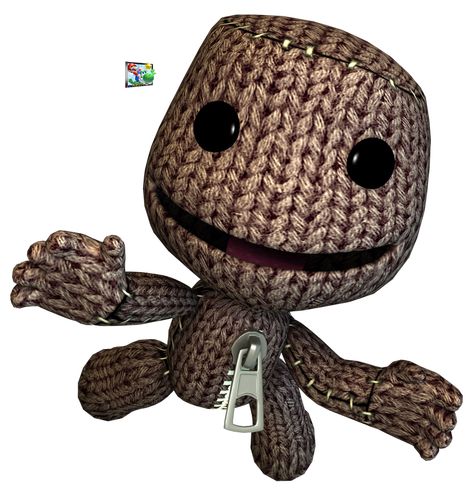 Sackboy in Little Big Planet Render 2 by Ichgovastolorde on DeviantArt Planet Icon, Planet Drawing, Little Big Planet, Ios Layout, Brown Gloves, Childhood Games, Removable Wall Stickers, Wall Stickers Home Decor, Silver Fabric