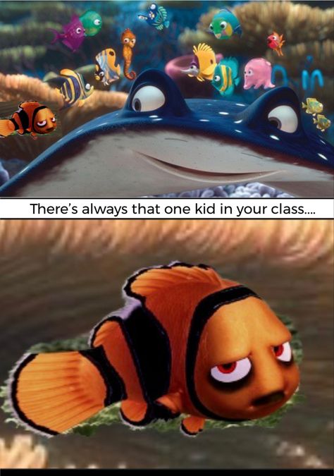 Emo Funny Pictures, Nemo Memes, Emo Jokes, Finding Emo, Emo Nemo, Fairy Frog, Friends Laughing, Very Funny Jokes, Finding Nemo