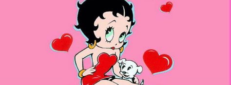 Betty Boop Twitter Header, Betty Boop Homescreen, Betty Boop Laptop Wallpaper, Aliexpress Finds, Pixel Art Background, Cute Headers For Twitter, Betty Boop Art, Cute Headers, Twitter Headers