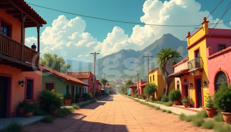 Mexican Village Mexican Village, Village Scenery, Village Photos, Architecture Background, Landscape Photography Nature, Photography Nature, Quality Images, Free Image, Textured Background