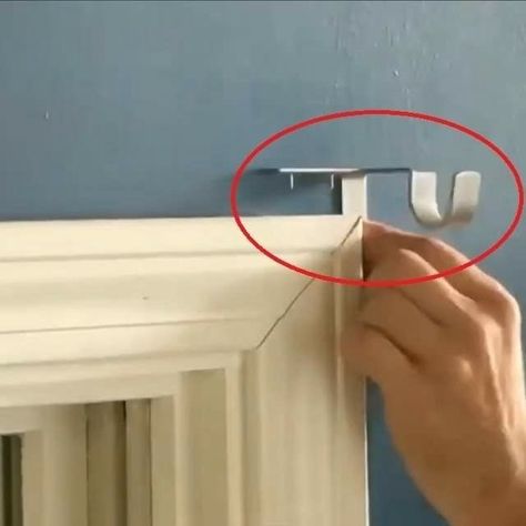 Drill Less Curtain Rods, Curtain Brackets Ideas Rod Holders, No Drill Curtain Rod Brackets, Curtain Brackets Ideas, Curtain Rod Ideas, No Drill Curtain Rod, Dream Estate, Window Curtain Designs, Curtains Rods