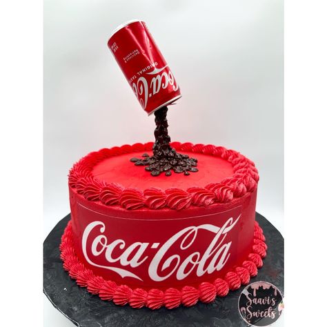 Coca Cola Cake, Cola Cake, Moms Birthday, Mom Birthday, Coca Cola, Coco, Birthday Cake, Pastel, Cake