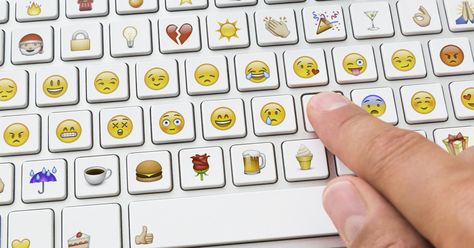 How To Type Emojis On Your Computer Keyboard Emoji Legal, Typed Emojis, Secret Emoji, Facebook Status Update, Iphone Secrets, Emoji Keyboard, New Emojis, Cool Emoji, Dictionary Words