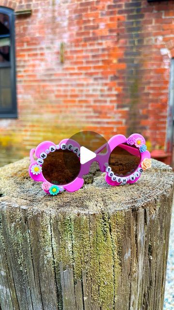 Michelle Beaton on Instagram: "Have Eras tour FOMO or heading to a concert/music festival this Summer?! Let’s personalize some sunglasses with these friendship beads and @BeaconCreates 3-in-1 Advanced Craft Glue. 3-in-1 is not only clear but instantly grabs, is fast drying and non toxic.  These were so easy to make and would be fun to create with a group of friends or even at a teenagers birthday party. It’s making me want to plan a craft night.   #Ad #MadeWithBeacon #TTPD #ErasTour #imsocrafty #makersgonnamake #getcrafty" Teenage Birthday Party, Teenager Birthday, A Group Of Friends, Craft Night, Group Of Friends, Glue Crafts, Non Toxic, Craft Tutorials, Eras Tour