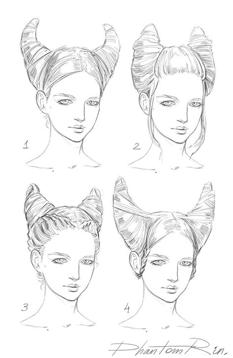 So I’ve been thinking of Jude’s horned hairstyle…^_^  (”The Cruel Prince” by @hollyblack) (part 1) How To Do Horns With Hair, Hairstyles With Horns, Hair Horns Hairstyles, Horned Hairstyle, Hair With Horns, Hairstyles Character Design, Fantasy Hairstyles Drawing, Horn Hairstyle, Horns Hairstyle