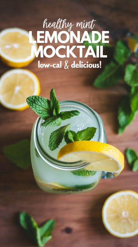 Lebanese Mint Lemonade Recipe – A Delicious Twist on the Classic Lemonade Mocktail Recipe, Mint Mojito Mocktail, Mint Drink Recipe, Lemon Mocktail, Summer Mocktail Recipes, Mint Lemonade Recipe, Easy Mocktail Recipes, Mint Drink, Mojito Mocktail