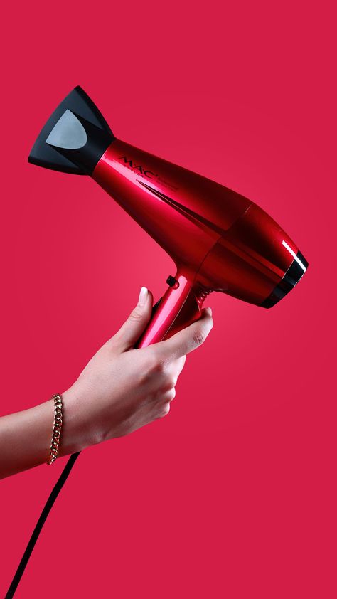 Hair Dryer Photoshoot, Hair Dryer Product Photography, Hairdryer Photography, Hair Dryer Photography, Haircare Photography, Hair Dyer, Taplink Design, Hair Blower, Logo Hair