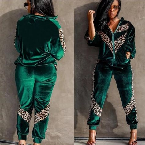 Velour Leisure Suits For Ladies Velour Leisure Suits For Ladies Women's Tracksuit, Sports Tracksuits, Velvet Pant, Velvet Tracksuit, Two Piece Set Pants, Night Club Outfits, Two Piece Pants Set, Wild Heart, Velvet Pants