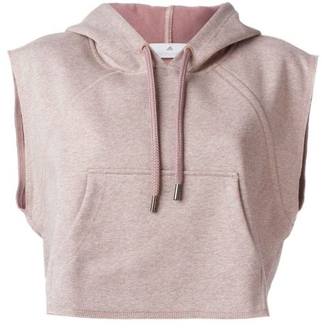 Adidas By Stella Mccartney Yo Cropped Hoodie ($86) ❤ liked on Polyvore featuring tops, hoodies, hoodie crop top, cropped hooded sweatshirt, sweatshirt hoodies, cropped hoodies and sleeveless crop top Hoodies Brown, Brown Crop Top, Sports Wear Women, Sophisticated Outfits, Crop Top Hoodie, Hoodie Logo, Crop Top Sweatshirt, Adidas By Stella Mccartney, Fashionista Clothes