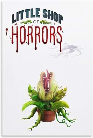 Amazon.com: Posters Musical Theater Broadway Collage, Little Shop Of Horrors Musical, Man Eating Plant, Greg Berlanti, Christian Borle, New York Theater, Broadway Tickets, Roger Corman, Little Shop Of Horrors