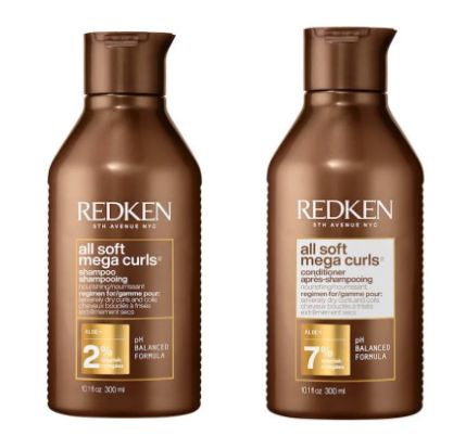 Redken Shampoo And Conditioner, Curly Shampoo, Redken Shampoo, Redken All Soft, Curl Conditioner, Curl Shampoo, Redken Hair Products, Shampoo And Conditioner Set, Hydrating Shampoo