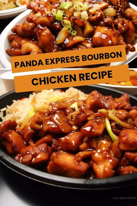 Panda Express Bourbon Chicken Recipe – Hungarian Chef Bourban Chicken, Burbon Chicken, Pastalaya Recipe, Shrimp Fettuccine Recipes, Bourbon Chicken Recipe, Chicken Spaghetti Recipes, Bourbon Chicken, Delicious Seafood Recipes, Panda Express