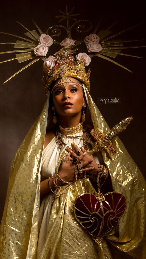 Erzulie Freda Ezili Freda, Erzulie Freda, Divine Feminine Goddess, Divine Goddess, African Spirituality, Creative Photoshoot Ideas, Religious Images, Feminine Power, Black Anime Characters