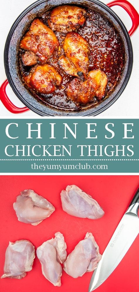 Chinese Chicken Thigh Recipes, Chicken Thigh Recipe, Honey And Soy Sauce, Honey Soy, Chinese Chicken, Best Chicken Recipes, Chicken Thigh Recipes, Healthy Chicken Recipes, Easy Chicken Recipes