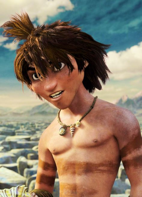 Chris Sanders, The Croods, Second Star To The Right, Male Cartoon Characters, Funny Characters, Fictional Character Crush, Guy Gifs, Cartoon Man, Disney Men