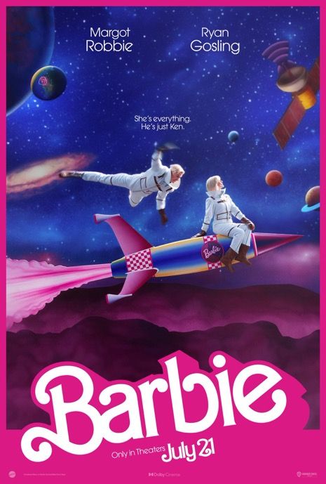 Barbie 2023 Poster, Barbie Movie Poster, Barbie Movie 2023, Barbie Film, Alt Posters, Barbie Bedroom, Pink Movies, Barbie 2023, Printable Wall Collage