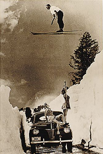 Alta deep snow. The good old days when snowboarders weren't allowed on the mountain... O-ya that's right,! you boarders still can't ride there. lol A Vintage Ski Photos, Alta Utah, Old Skis, Ski Jump, Ski Culture, Vintage Ski Posters, Ski Jumper, Deep Snow, Spring Skiing