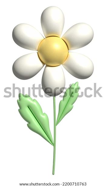 3d Daisy Flower Cartoon Style Cute Stock Illustration 2200710763 | Shutterstock 3d Daisy Flower, Blender Animation, Flower Cartoon, Spring Illustration, Flower 3d, Cartoon Style, Image Editing, 3d Illustration, Daisy Flower