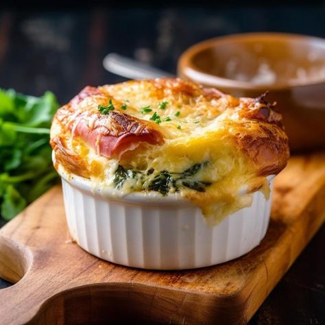 Savory Delight: Gourmet Stuffed Soufflé with an Authentic Twist - Tasty Tango Delicious Smoothie Recipes, Souffle Recipes, White Grape, Vanilla Greek Yogurt, Grape Juice, Frozen Blueberries, Breakfast Brunch Recipes, Dairy Milk, Apple Juice