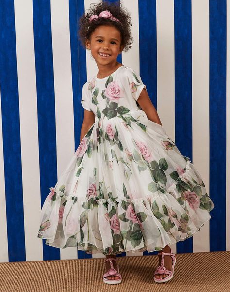 Organza Frock For Baby Girl, Organza Baby Frock, Floral Frocks For Kids, Floral Long Frocks For Kids, Organza Kids Frock, Organza Baby Frocks, Organza Floral Long Frocks, Dresses Long Frocks, Kids Long Frocks Design