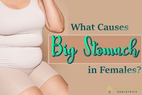 What Causes a Bigger Stomach in Females? Los Angeles, CA | HLB Female Belly, Link Icon, Stylized Bird, Big Stomach, Facebook Icon, The Letter F, Email Icon, Pinterest Icon, Muscle Atrophy