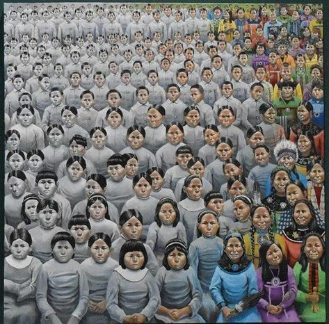 The Tragedy of 215 Indian Boarding Schools, Orange Shirt Day, Native Child, The Awful Truth, First Peoples, Six Nations, Native American Artists, Cultural Activities, Orange Shirt