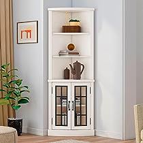 Freestanding Bookcase, Buffet Cabinets, Tall Corner Cabinet, Corner Display Cabinet, Corner Storage Shelves, Cabinet For Living Room, Corner Storage Cabinet, Bookcase With Glass Doors, Open Bookshelves