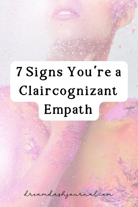 Claircognizant Empath Signs Claircognizant Empath Abilities, Claircognizant Empath, Empath Signs, Blue Aura Meaning, Clairvoyant Psychic Abilities, Spiritual Abilities, Strong Intuition, Empathic People, Psychic Empath