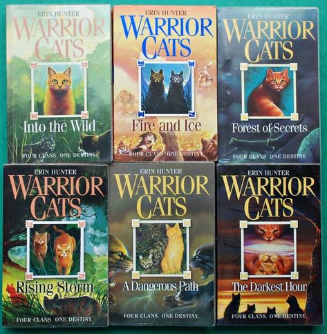 Warrior Cats.  A stunning fantasy series for older kids.  Mine could not put the books down | ofamily learning together Anubis Warrior, 90 Wallpaper, Warriors Erin Hunter, Ice Warriors, Secret Warriors, Cats Books, Warrior Cats Series, Wild Book, Warrior Cats Books