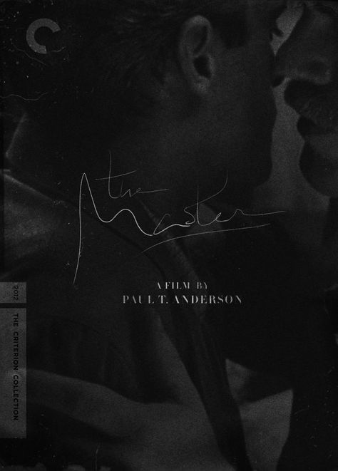 The Master 2012, Title Typography, Paul Thomas Anderson, Art Haus, Thomas Anderson, Film Poster Design, Album Art Design, I Love Cinema, Theatre Poster