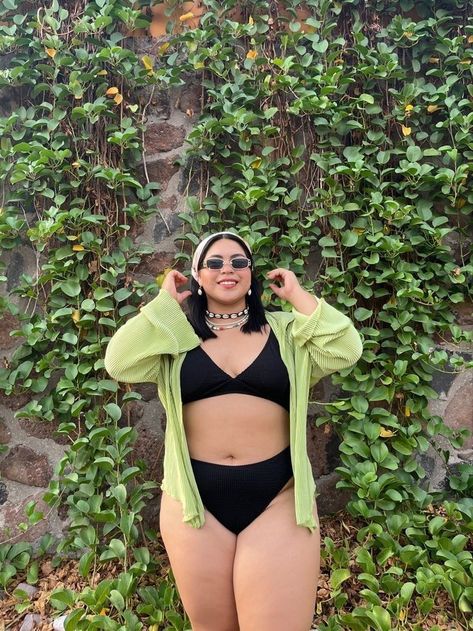 Mid Size Beach Outfit, Beach Outfit Plus Size, Plus Size Beach Outfits, Plus Size Posing, Boracay, Plus Size Bra, Plus Size Swimsuits, Mode Inspo, Curvy Girl Outfits