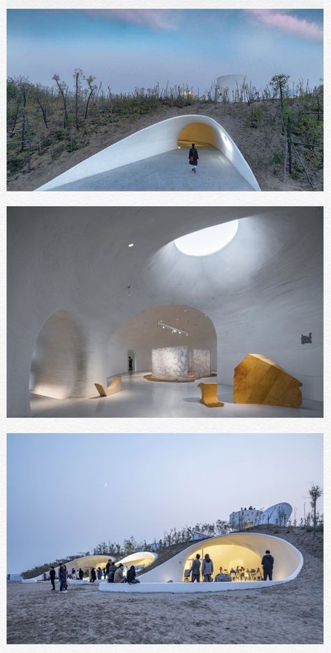 Modern Australian Architecture, Duality Architecture, Light Well Architecture, Sanna Architecture, Carved Architecture, Carving Architecture, Subterranean Architecture, Leaf Building, Dune Architecture