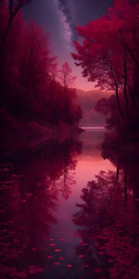 Dark Red Aesthetic Wallpaper, Dark Red Aesthetic, Red Aesthetic Wallpaper, Red Forest, Dark Red Wallpaper, Photo Frame Wallpaper, Pretty Wallpapers Tumblr, Halloween Facts, Pretty Backgrounds