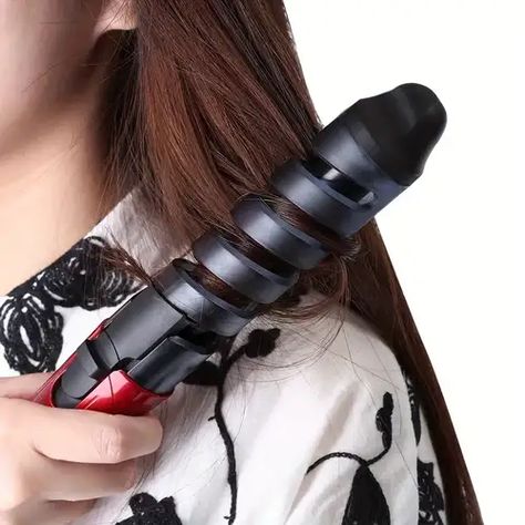 Spiral Curling Iron, Electric Hair Curlers, Crimping Iron, Hair Curlers Rollers, Easy Curls, Spiral Curls, Ceramic Hair, Magic Hair, Electric Hair