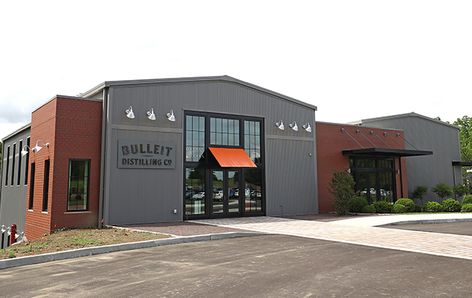 Commercial Steel Buildings, Pre Engineered Metal Buildings, Freedom House, Pre Engineered Buildings, Brick Accent Walls, Metal Building Designs, Kentucky Bourbon Trail, Factory Architecture, Victorian Townhouse