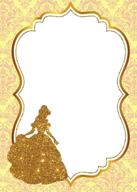 Belle Birthday Party, Beauty And The Beast Theme, Belle Birthday, Cars Birthday Invitations, Dream Beach Wedding, Princess Birthday Invitations, Portfolio Template Design, Beauty And Beast, Birthday Balloon Decorations