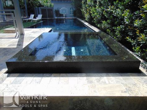 Modest #ClassicStraightLine #Pool with Black Tile Hot Tub and #SunShelf#VanKirkPool #VkPoolspic.twitter.com/vHGNxnSCpL Black Hot Tub, Pool With Black Tile, Black Pool Tiles, Black Tile Pool, Hot Tub Tile, Tile Hot Tub, Black Jacuzzi, Black Dream House, Pool 2023