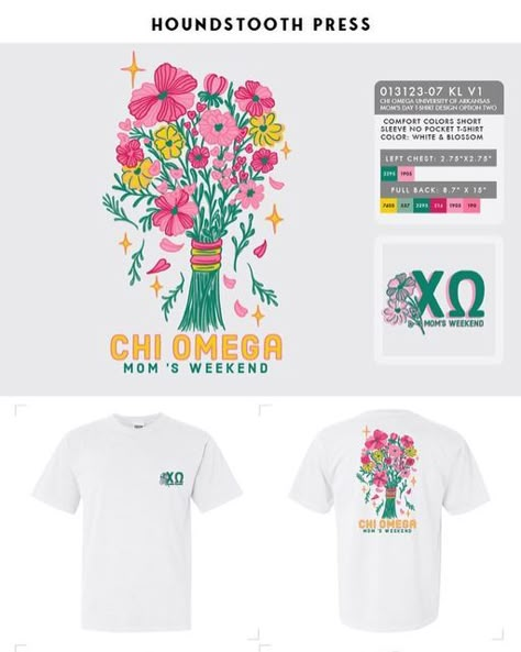 Moms Day Sorority Shirt, Sorority Moms Day Shirts, Moms Day Sorority, Moms Weekend Sorority, Sorority Moms Day, Greek Merch, Axo Merch, Sorority Parents Weekend, Sorority Activities