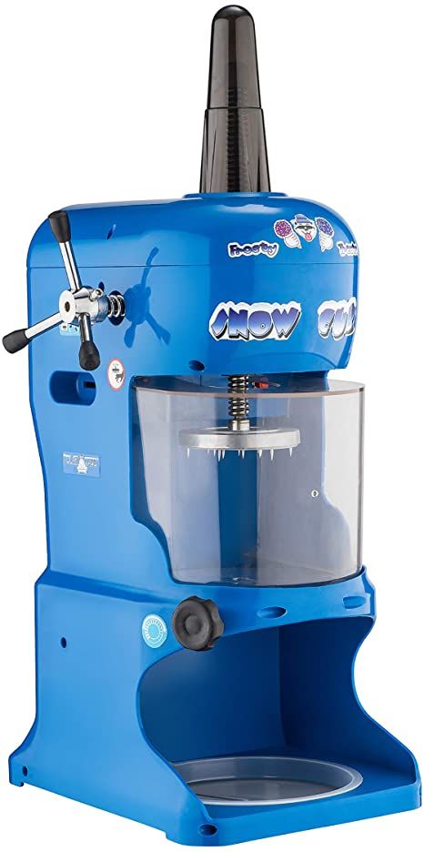 Great Northern Popcorn Company 6062 Snow Cub Ice Shaver, 14L x 17W X 34"H, Blue Slushie Machine, Snow Cone Maker, Hawaiian Shaved Ice, Snow Cone Machine, Ice Chips, Ice Shavers, Ice Blocks, Snow Cone, Ice Machine