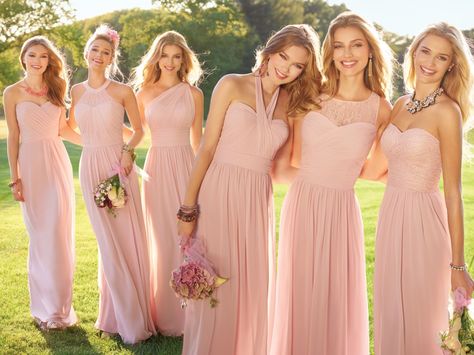 A subtle statement with just enough punch; our rose bridesmaids dresses can’t be beat. As the saying goes…happy wife, happy life. We say…happy bridesmaids, happy bride! Shop the Camille La Vie bridesmaid collection to give your girls some chic choices for a cool, confident, and totally gorgeous bridal party. Happy wedding day! #camillelavie Bridesmaid Dresses Mixed, Lace Chiffon Bridesmaid Dress, Beach Bridesmaid Dresses, Bridesmaid Dress Collection, Chiffon Lace Dress, Happy Bride, Rose Bridesmaid Dresses, Sequin Bridesmaid, Beautiful Bridesmaid Dresses