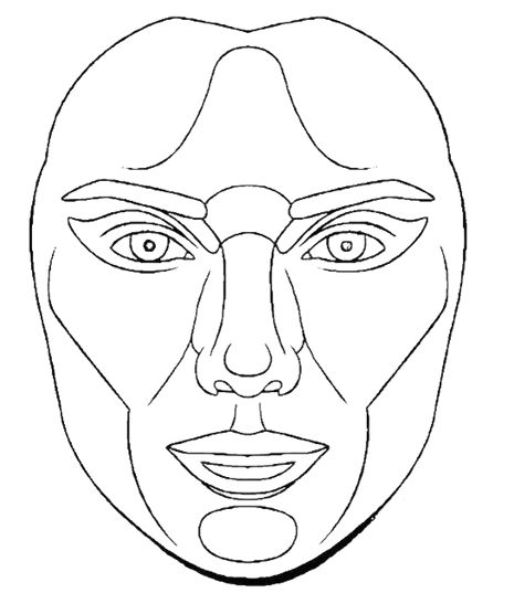 Perfect Face Template, Face Template, Perfect Face, Golden Ratio, I Hope