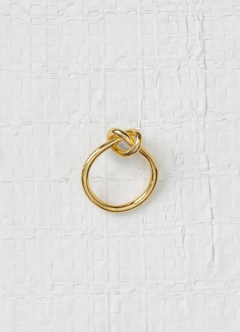 Knot ring in vermeil | CÉLINE Celine Ring, Kate Middleton Outfits, Jewelry Knots, Handbags Leather, Girl Things, Closet Essentials, Knot Ring, Vermeil Jewelry, The Knot