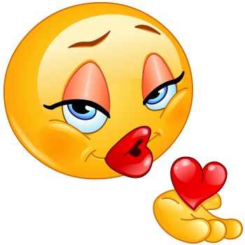 Blowing kisses Animated Smiley Faces, Emoticon Love, Kiss Funny, Emoticon Faces, Kiss Emoji, Images Emoji, Love Smiley, Emoticons Emojis, Blowing Kisses