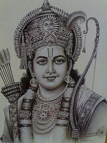 Shri Ram Shri Ram Portrait, Ram Navmi Drawing Sketch, Shri Ram Art Sketch, Sri Ram Drawing Sketch, Shri Ram Mandala Art, Lord Ram Mandala Art, Lord Ram Sketch Pencil, Shree Ram Painting Canvas, Shree Ram Drawing Sketch