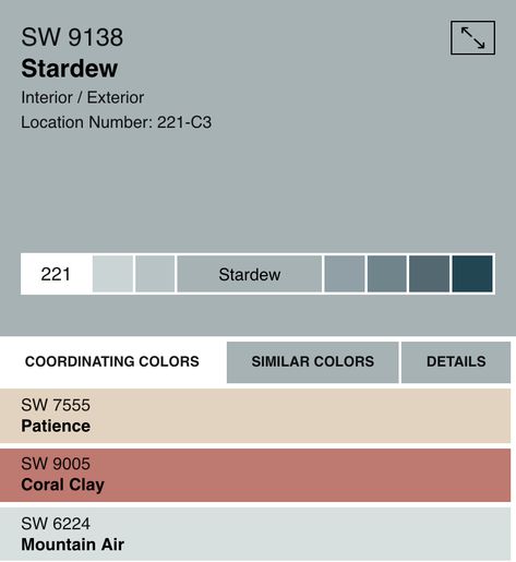 Stardew Sw Cabinets, Stardew Exterior Paint, Sherwin Williams Stardew Color Palette, Sherman Williams Stardew, Stardew Paint Sherwin Williams, Stardew Paint Color, Stardew Paint, Stardew Paint Sherwin Williams Bedroom, Sw Stardew Paint