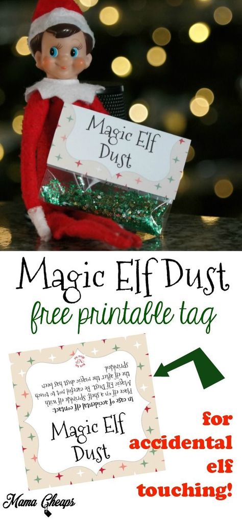 Magic Elf Dust Free Printable for When Elf on the Shelf is Touched https://www.mamacheaps.com/2017/11/magic-elf-dust-free-printable-elf-shelf-touched.html Elf On The Shelf Time Out Kids, Elf Has Been Touched, Elf On The Shelf Ideas When Touched, Elf On The Shelf Ideas After Being Touched, Elf On The Shelf Touched Ideas, Magic Elf Dust, How To Get Elf Magic Back, Magic Elf Dust Free Printable, Permission To Touch Elf On The Shelf