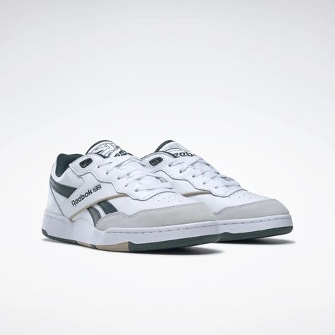 Reebok Bb 4000 Ii, Reebok Classics, Cloud White, Forest Green, Netherlands, Sweden, Forest, Sneakers, Green