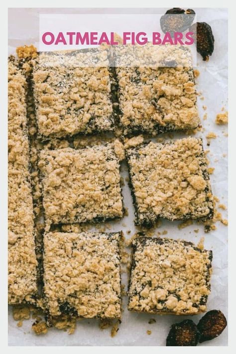 So much better than store bought and so fun to make, these oatmeal fig bars are sweet and salty and everything you hope they would be! Perfect Bar Recipe, Oatmeal Crumble, Fig Bars, Winter Baking, The Recipe Critic, Recipe Critic, Sweet Bar, Oatmeal Bars, Fig Jam